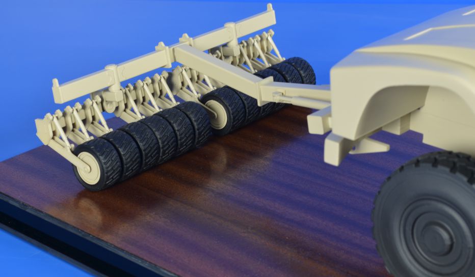 Ied Exploding Roller Modeled Horizons, Inc. :: Landmine and IED Roller